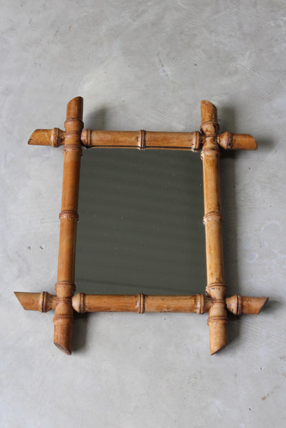 Simulated Bamboo Mirror - Kernow Furniture