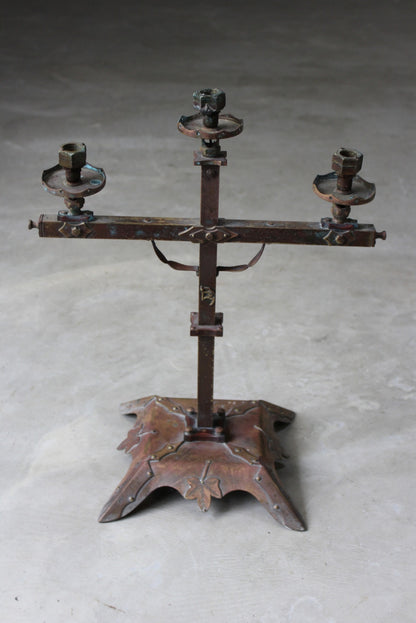 Arts & Crafts Candelabra - Kernow Furniture