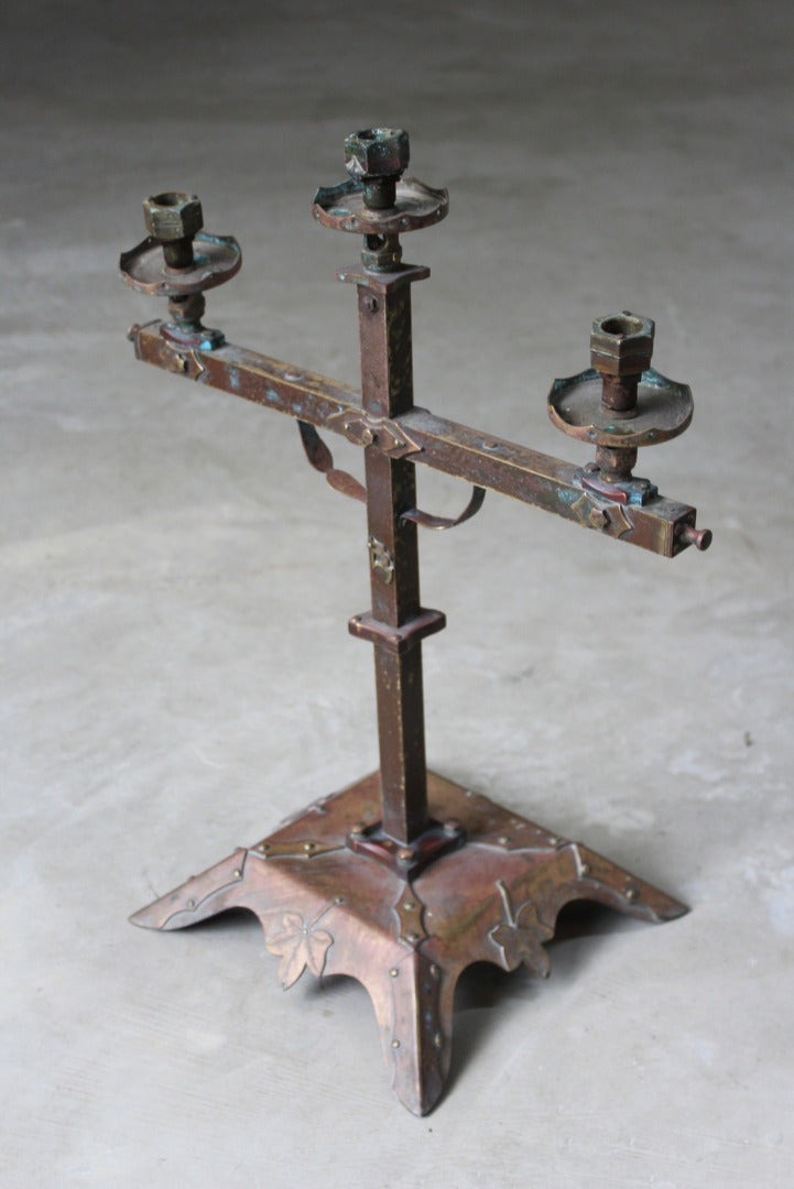 Arts & Crafts Candelabra - Kernow Furniture