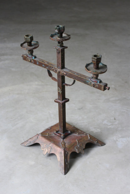 Arts & Crafts Candelabra - Kernow Furniture