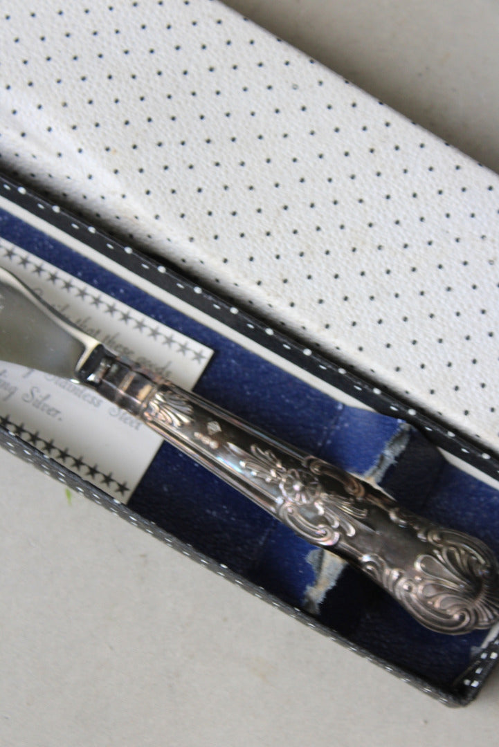 Harrison Brothers Silver Butter Spreader - Kernow Furniture