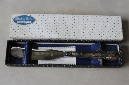 Harrison Brothers Silver Butter Spreader - Kernow Furniture