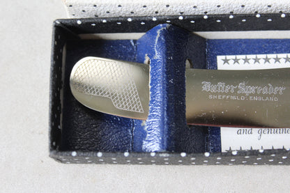 Harrison Brothers Silver Butter Spreader - Kernow Furniture