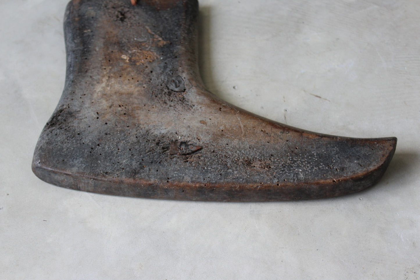 Antique Wooden Boot Form - Kernow Furniture