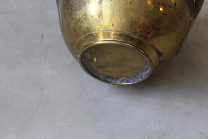 Eastern Brass Urn Vase - Kernow Furniture