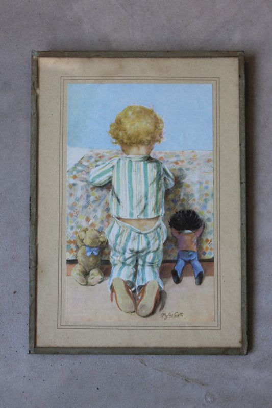 Phyllis Scott Print - Kernow Furniture