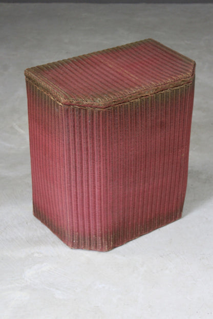 Pink Lusty Lloyd Loom Linen Basket - Kernow Furniture