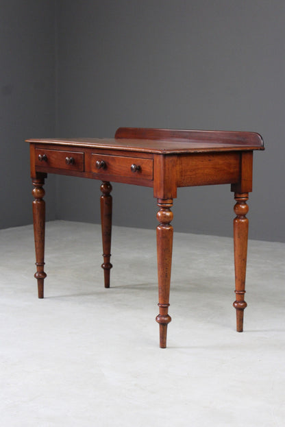 Victorian Mahogany Writing Table - Kernow Furniture