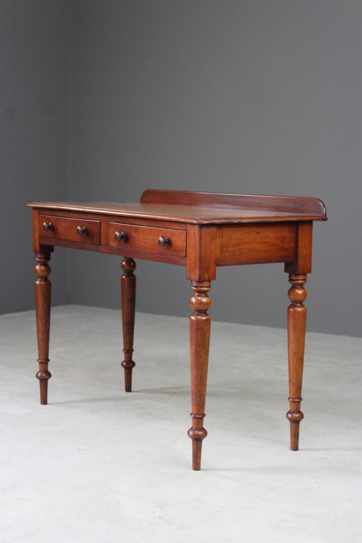 Victorian Mahogany Writing Table - Kernow Furniture