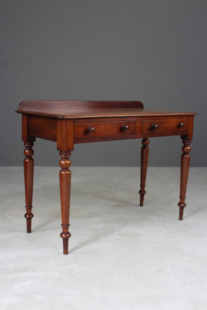 Victorian Mahogany Writing Table - Kernow Furniture