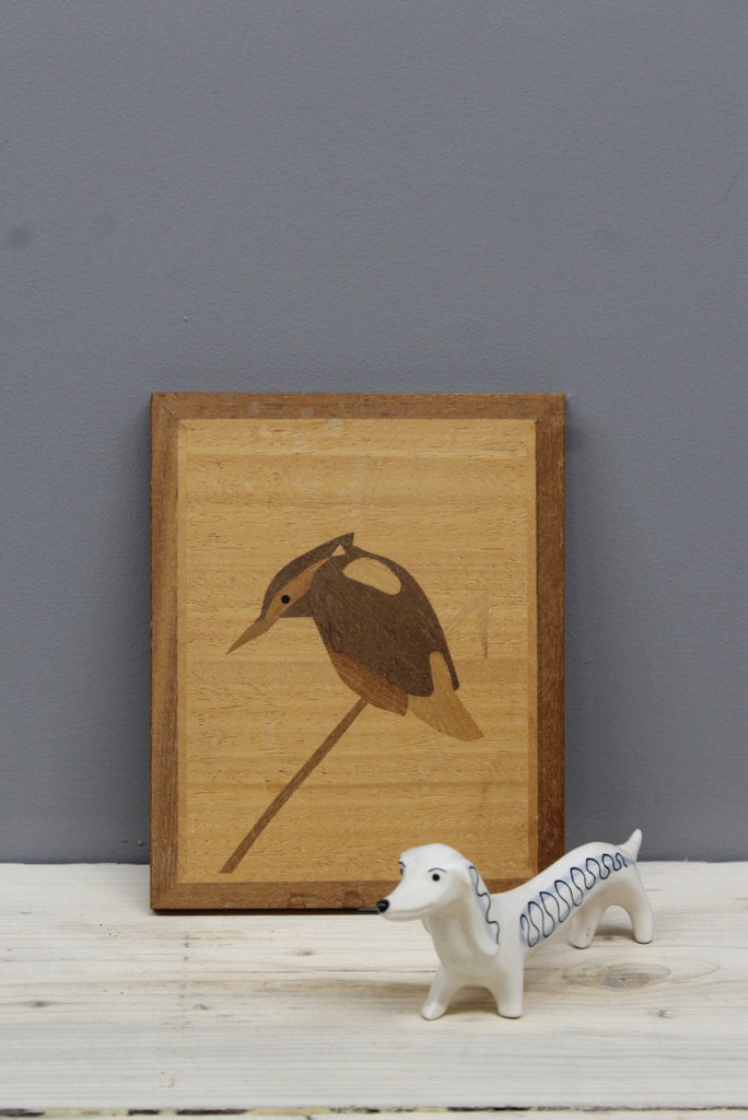 Kingfisher Marquetry Picture - Kernow Furniture