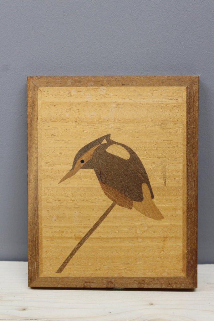Kingfisher Marquetry Picture - Kernow Furniture