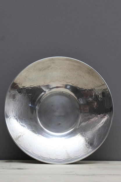 Silver Plate Bowl - Kernow Furniture