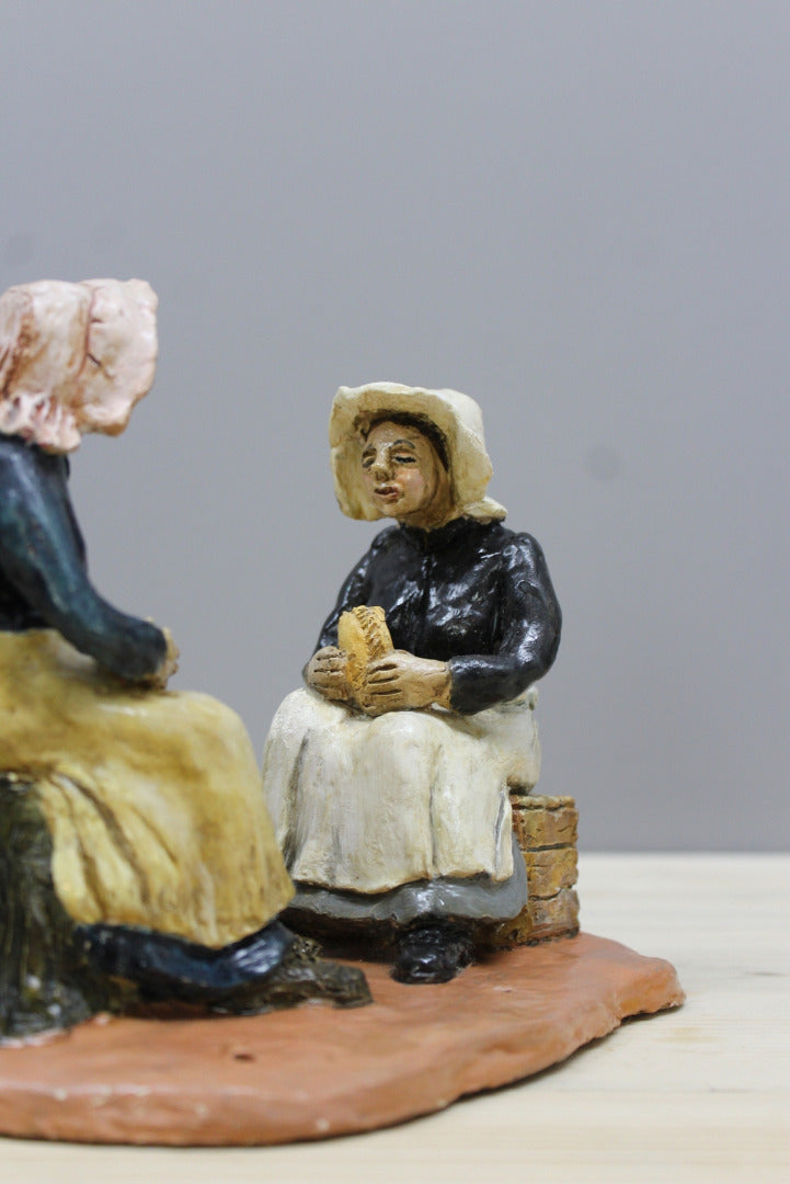 Bal Maids Cornish Pottery Figures - Kernow Furniture