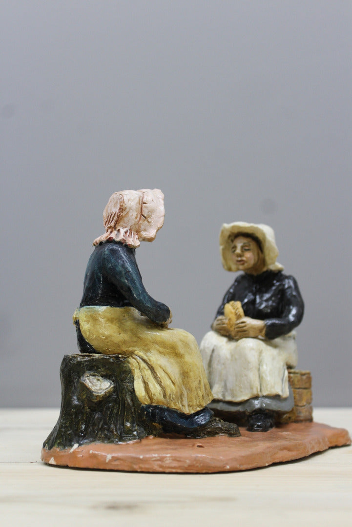 Bal Maids Cornish Pottery Figures - Kernow Furniture