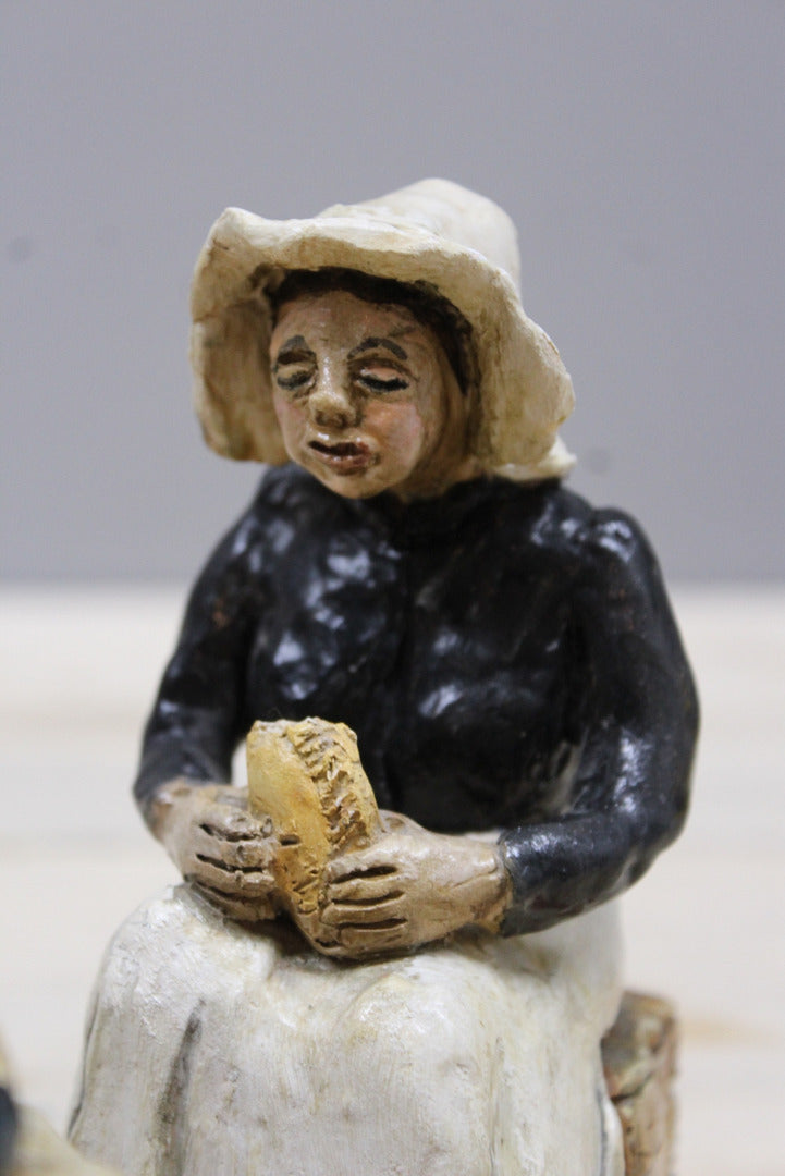 Bal Maids Cornish Pottery Figures - Kernow Furniture