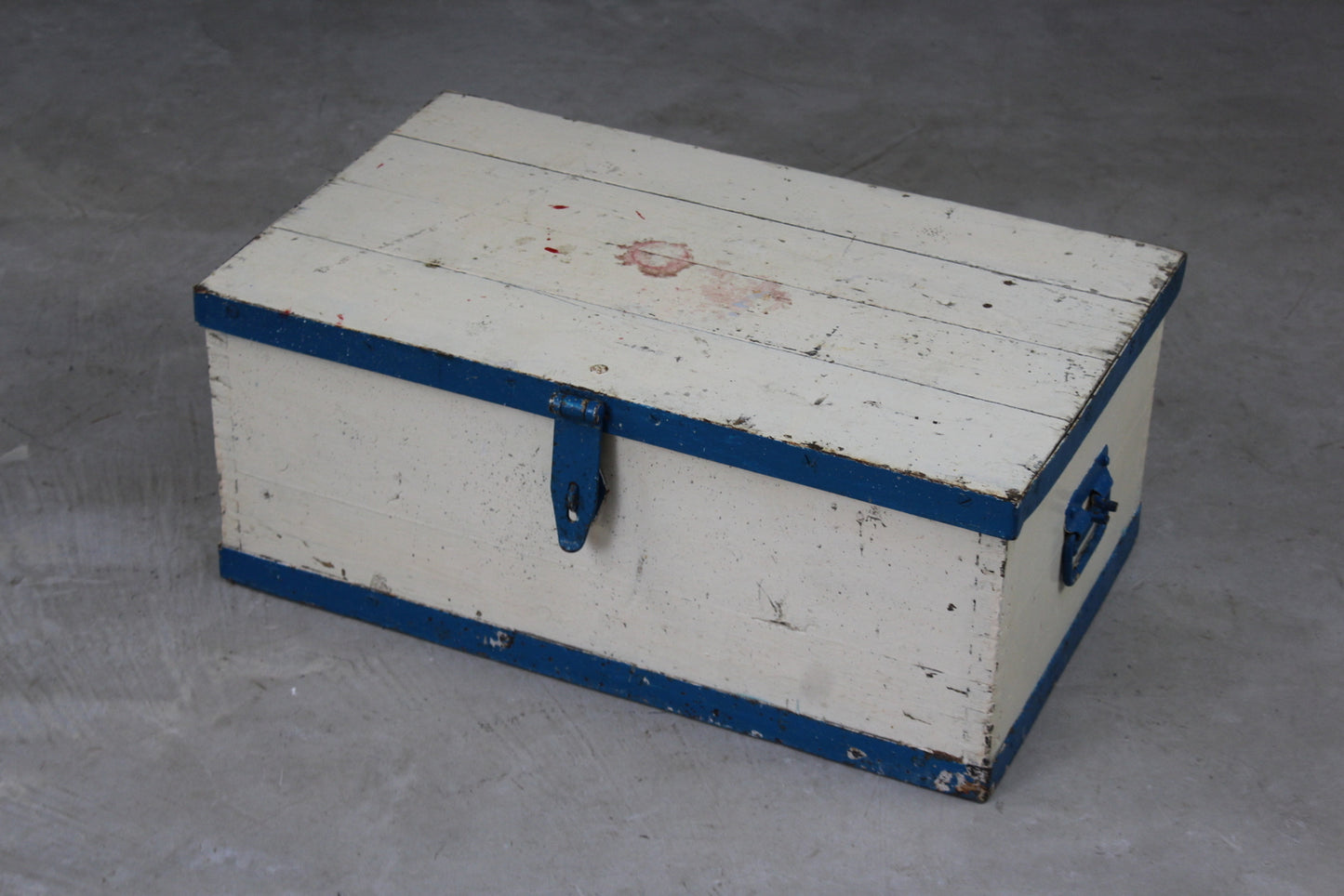 Vintage Painted Chest - Kernow Furniture