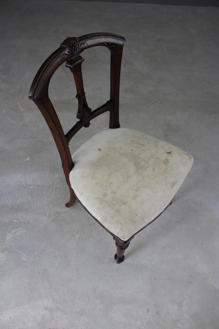 Single Antique Dining Chair - Kernow Furniture