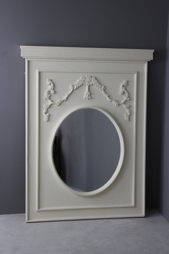 Large French Style Overmantle Mirror - Kernow Furniture
