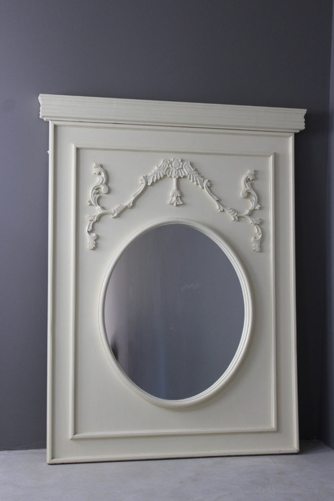 Large French Style Overmantle Mirror - Kernow Furniture