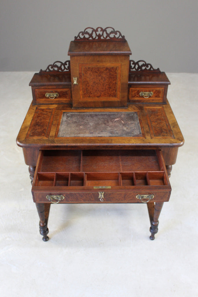 Antique Ladies Work Table - Kernow Furniture