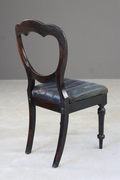 Single Antique Victorian Dining Chair - Kernow Furniture