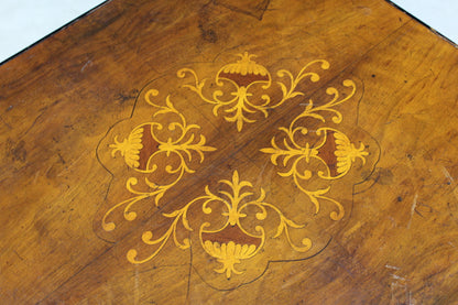 Victorian Inlaid Occasional Table - Kernow Furniture