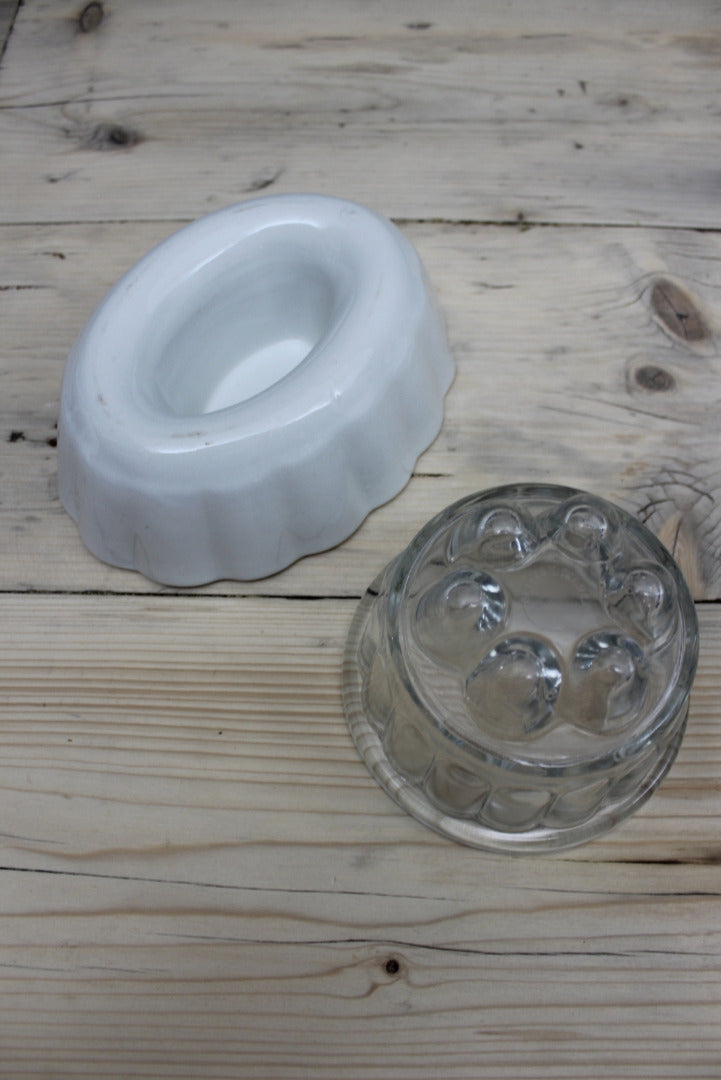 Pair Blancmange Moulds - Kernow Furniture