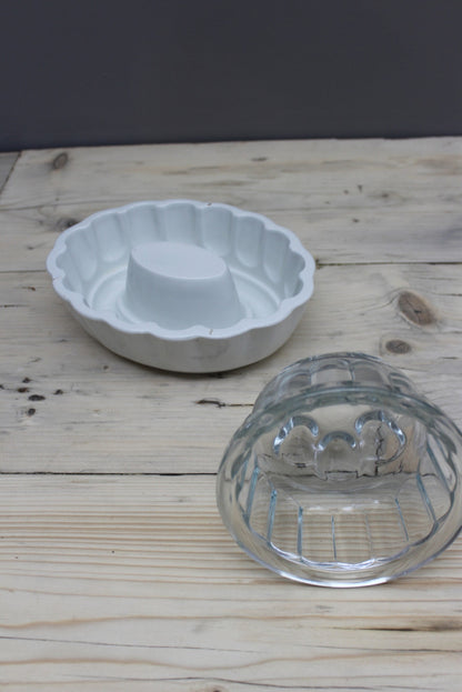 Pair Blancmange Moulds - Kernow Furniture