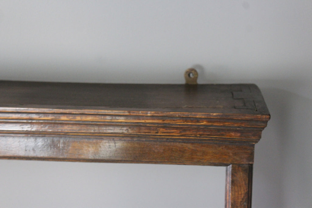 Antique Oak Plate Rack - Kernow Furniture