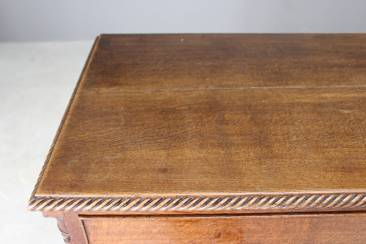 Antique Oak Chest of Drawers - Kernow Furniture