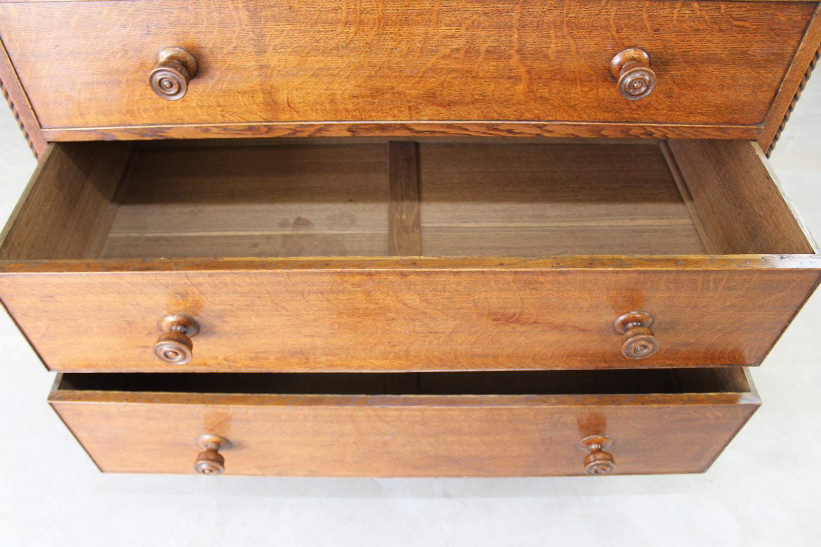 Antique Oak Chest of Drawers - Kernow Furniture