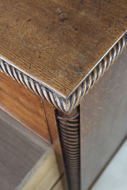 Antique Oak Chest of Drawers - Kernow Furniture