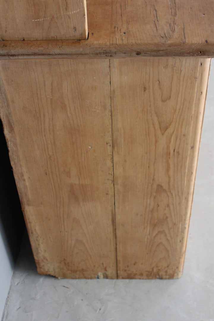 Antique Rustic Pine Dresser - Kernow Furniture