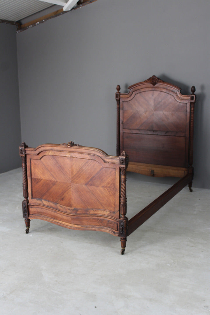 Antique French Single Bed - Kernow Furniture