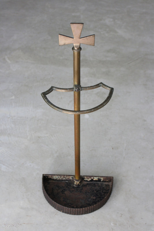 Brass Ecclesiastical Stick Stand - Kernow Furniture
