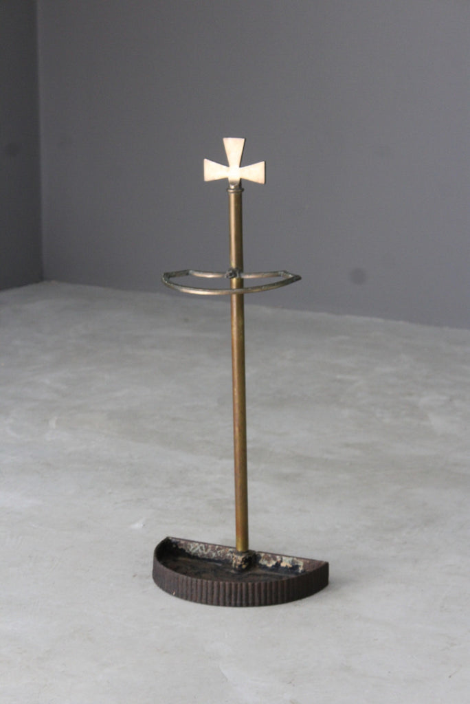 Brass Ecclesiastical Stick Stand - Kernow Furniture