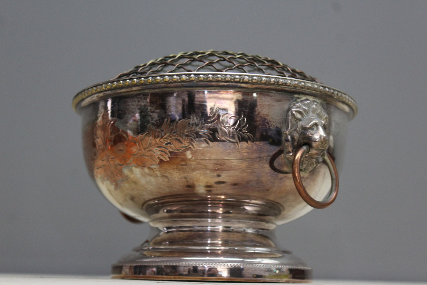 Silver Plate Posy Bowl - Kernow Furniture