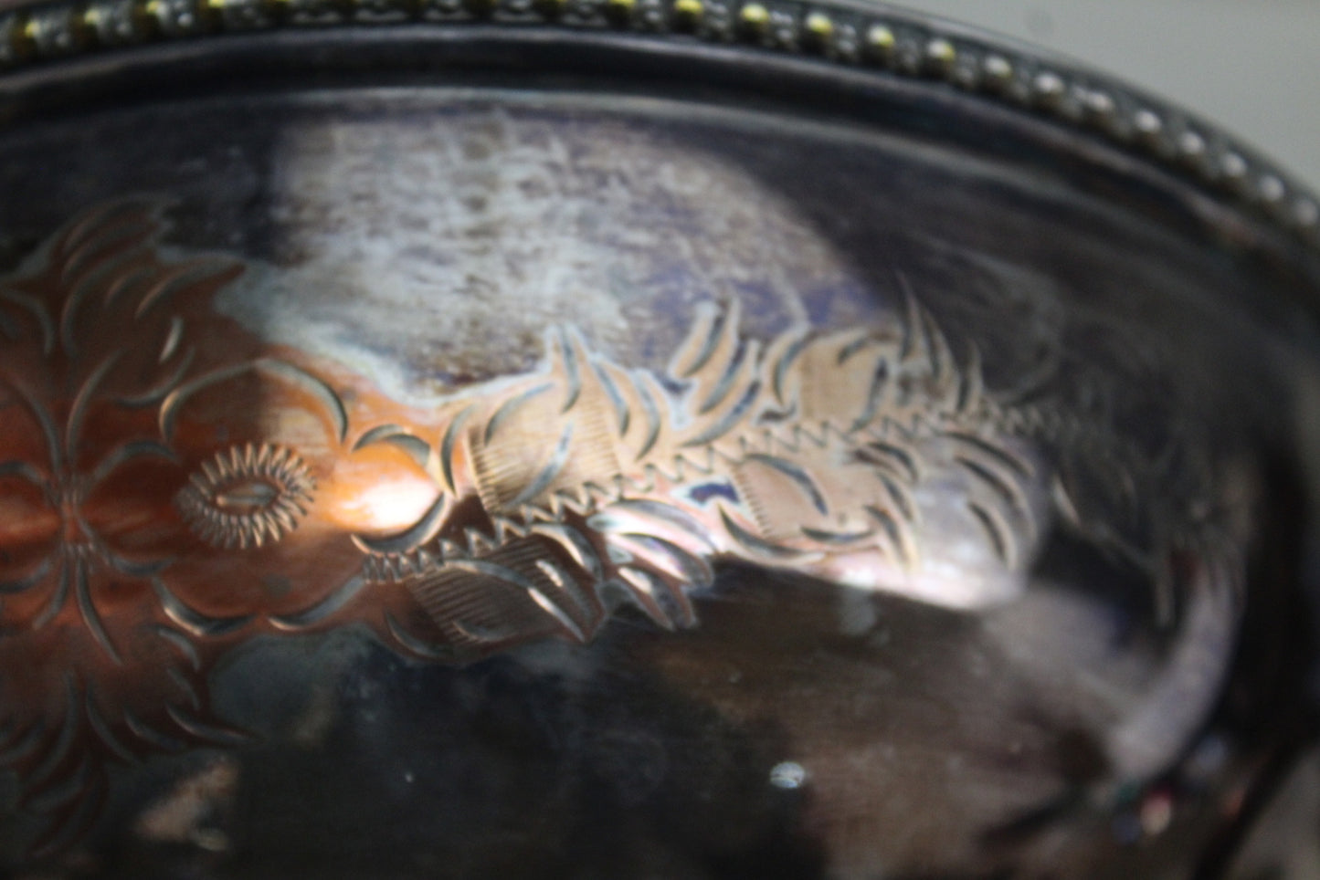 Silver Plate Posy Bowl - Kernow Furniture