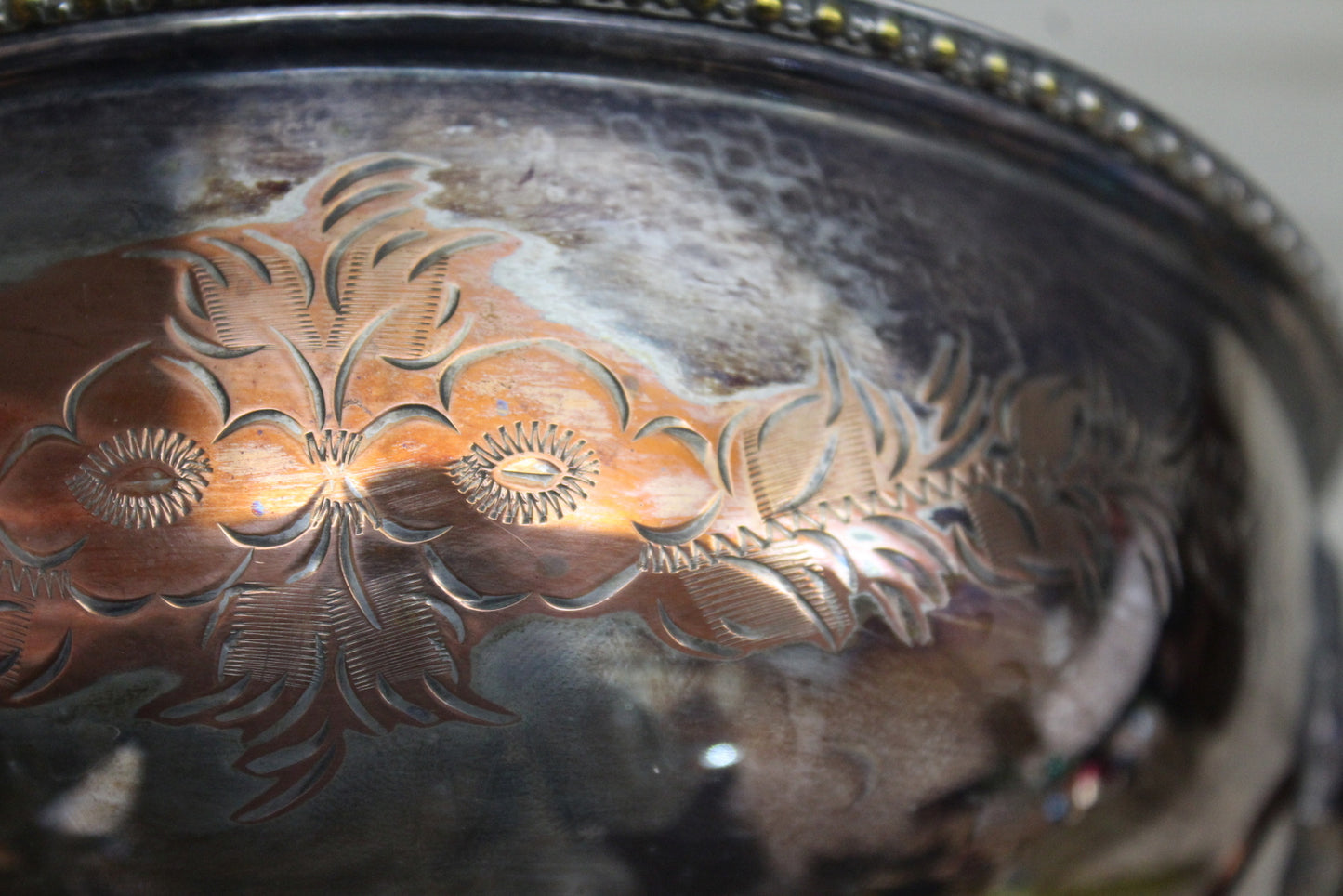 Silver Plate Posy Bowl - Kernow Furniture