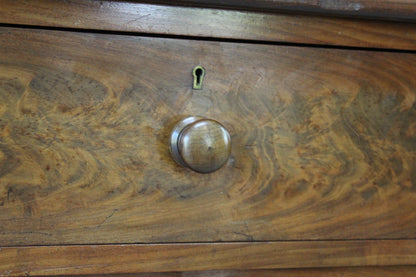 Antique Victorian Mahogany Dressing Chest - Kernow Furniture