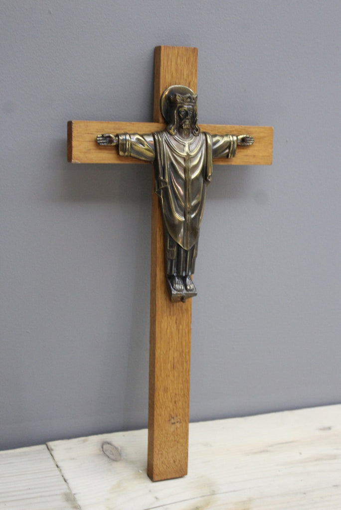 Oak Crucifix - Kernow Furniture