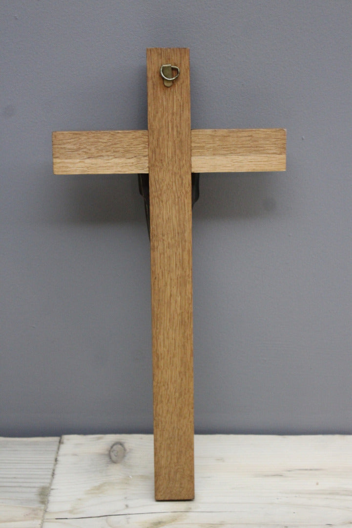 Oak Crucifix - Kernow Furniture