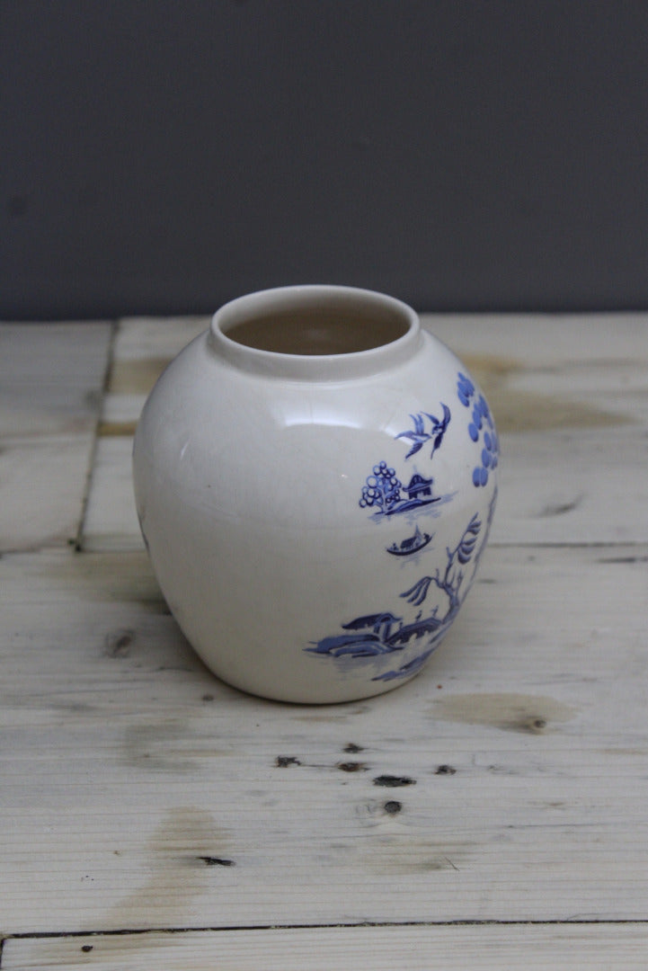 Bristol Pottery Willow Pattern Ginger Jar - Kernow Furniture