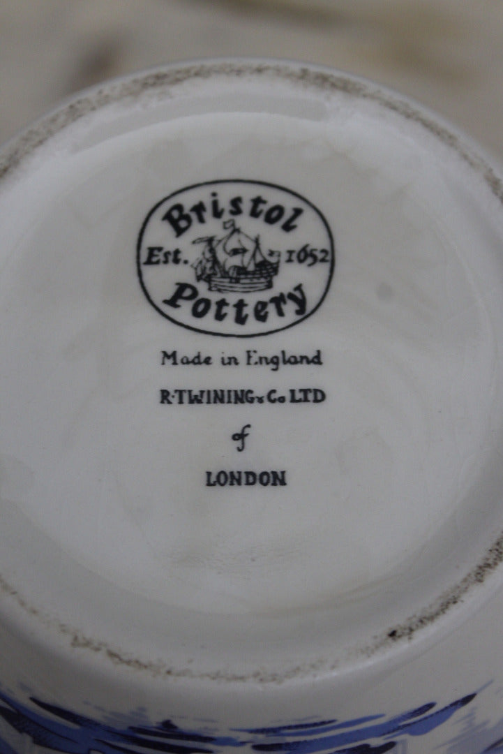 Bristol Pottery Willow Pattern Ginger Jar - Kernow Furniture