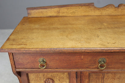 Arts & Crafts Oak Sideboard - Kernow Furniture