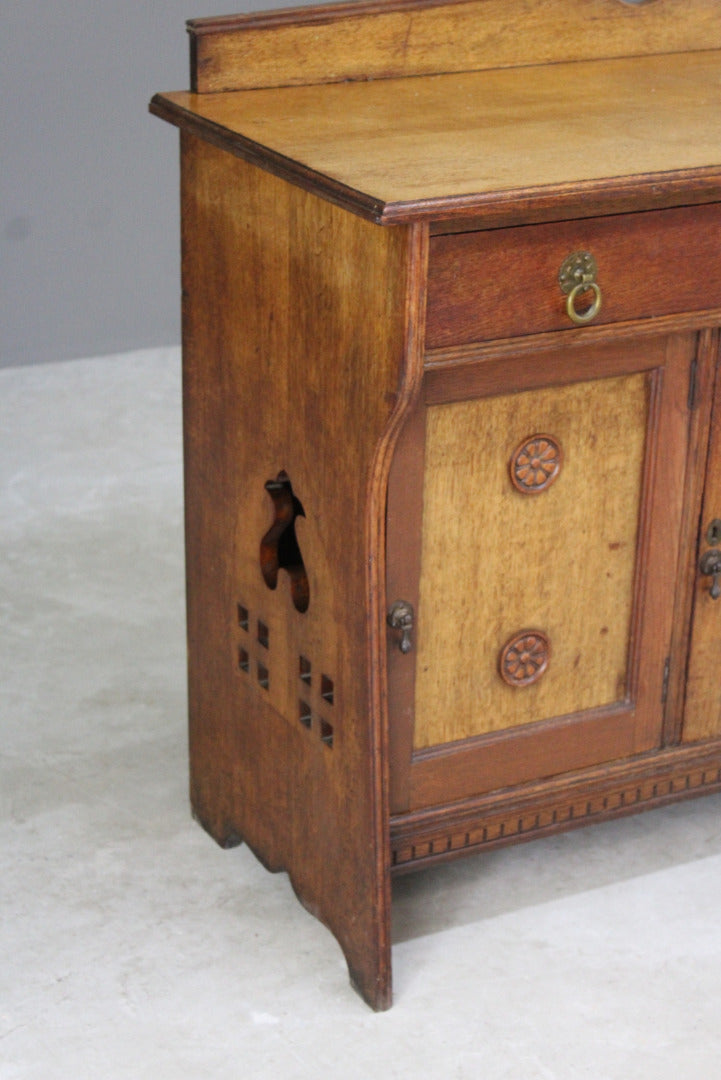 Arts & Crafts Oak Sideboard - Kernow Furniture