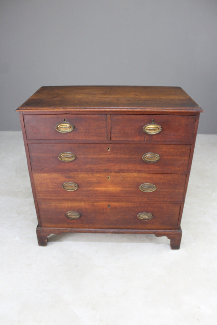 Georgian Oak Chest of Drawers - Kernow Furniture