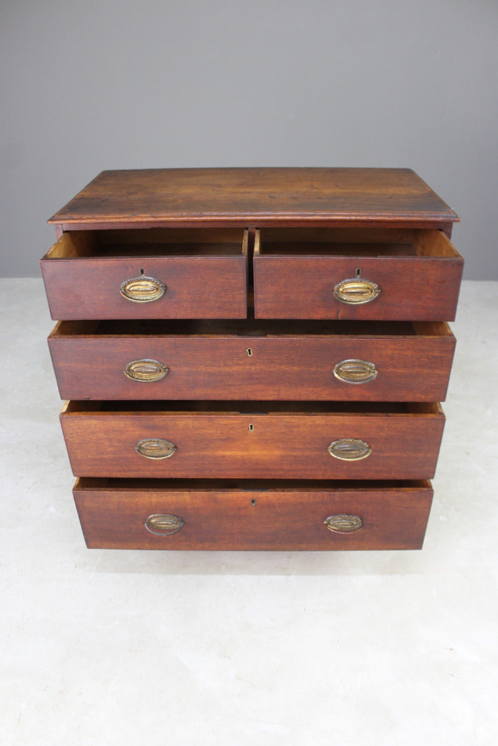 Georgian Oak Chest of Drawers - Kernow Furniture