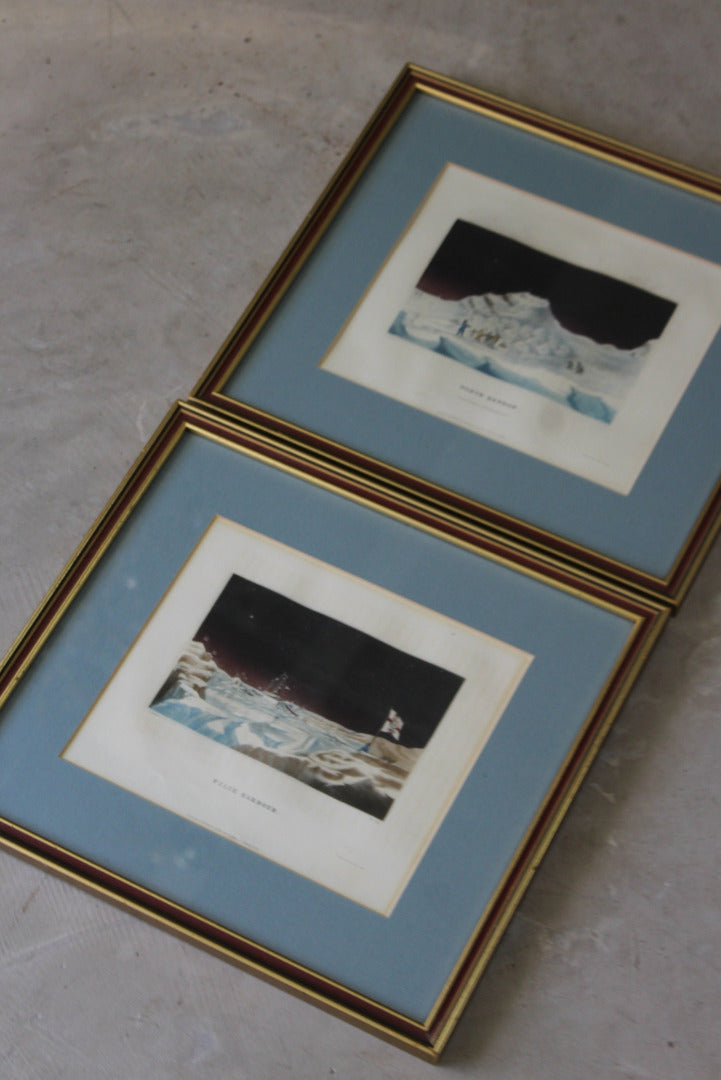 Antique Lithographs Arctic Exploration - Kernow Furniture